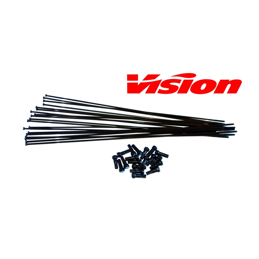 VISION sada drôty + niple METRON40 CH 272-275mm straightpull