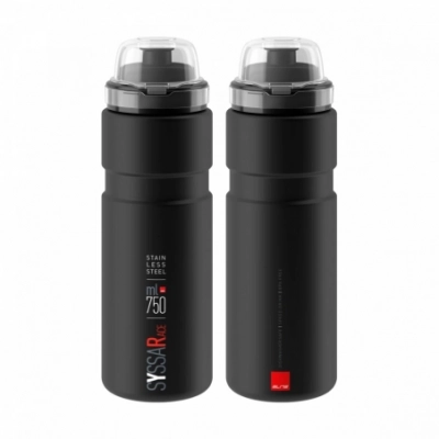 Elite fľaša SYSSA RACE 750 čierna matná