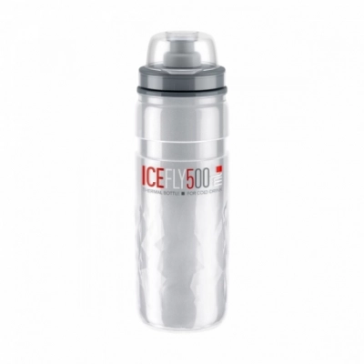 Elite fľaša ICE FLY 500 transparentná