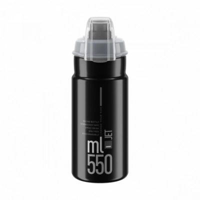 Elite fľaša JET PLUS 550 čierna/šedá
