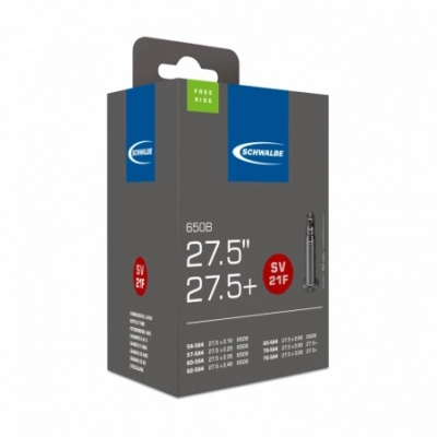 Schwalbe duša SV21F 27.5x2.10/3.00 FV 40mm (54/75-584) 200g Freeride