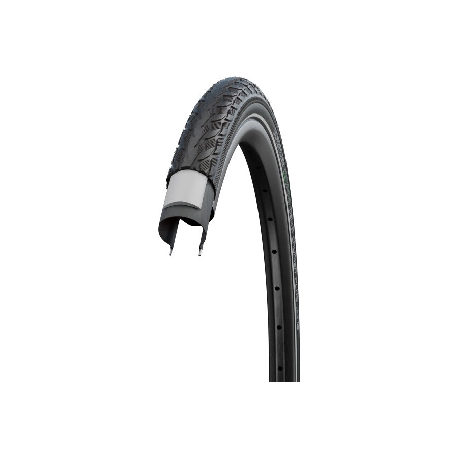 Schwalbe plášť DELTA CRUISER PLUS (37-622) 28x1.40 700x35C Active 50EPI PunctureGuard 775g Reflex Green