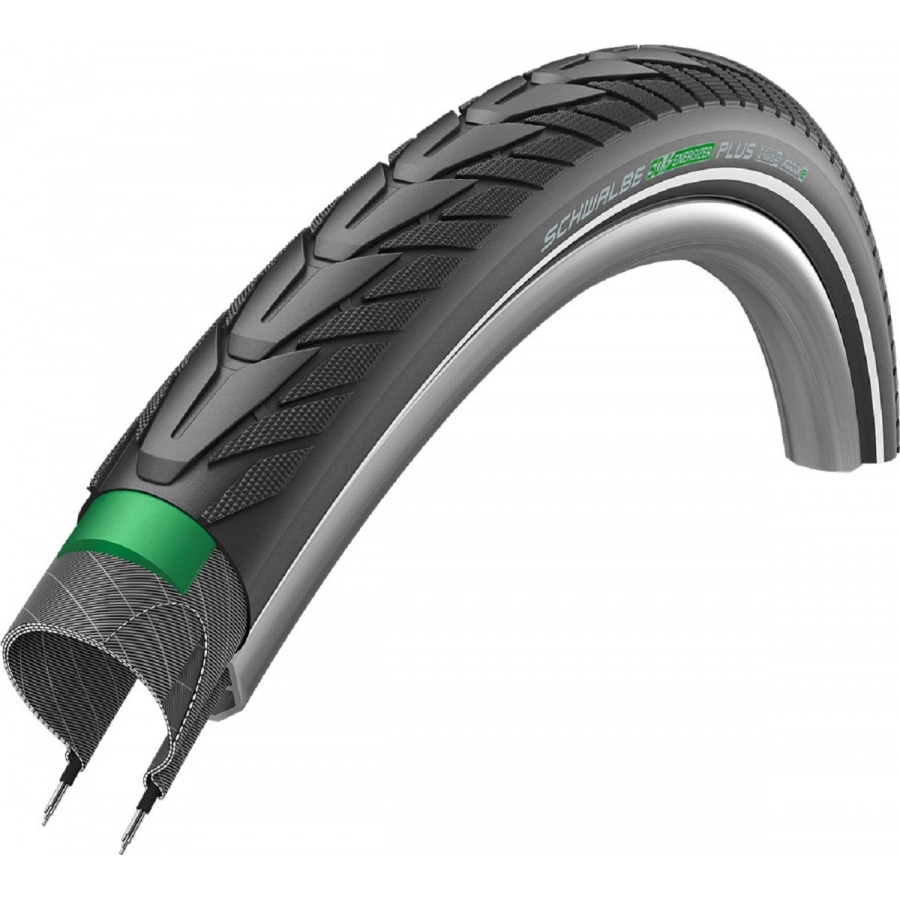 Schwalbe plášť ENERGIZER PLUS (37-622) 28x1.40 700x35C Performance 67EPI GreenGuard 735g Reflex E-Bike