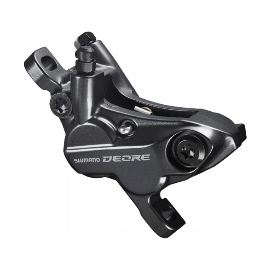Shimano strmeň brzd. Deore BR-M6120 4-piest hydraulický Post Mount+platničky D03S