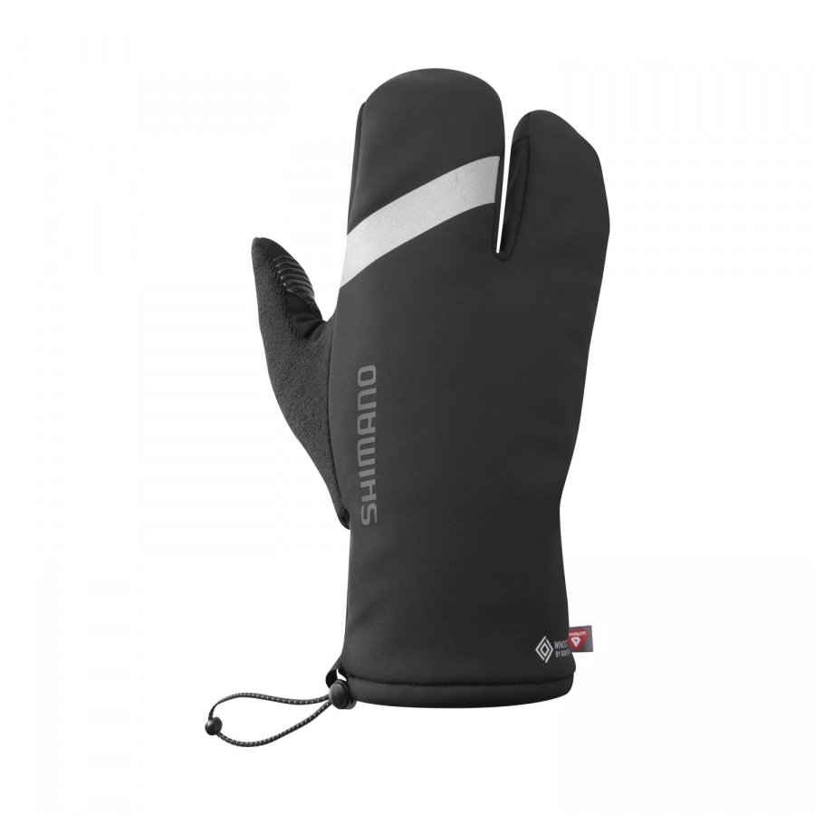 Shimano rukavice WINDSTOPPER PRIMALOFT 2x2 čierne /Vel:L
