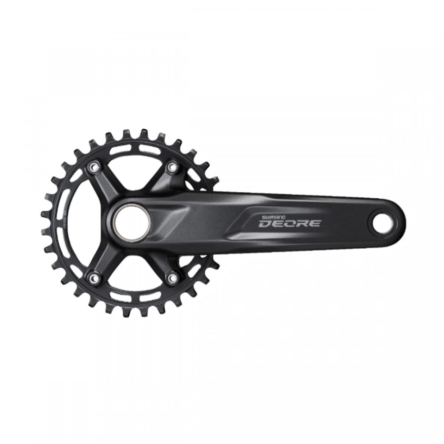 Shimano stred Deore FC-M5100 175mm 30z. 10/11-k. čierny dvojdielny bez ložísk