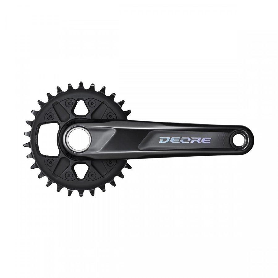 Shimano stred Deore FC-M6100 170mm 30z. 12-k. čierny dvojdielny bez ložísk