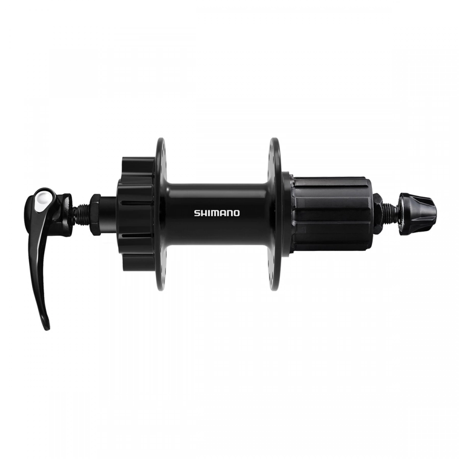 Shimano náboj zadný FH-QB400 36d. R.U. 8/9/10-k. čierny 6 dier. kotúč