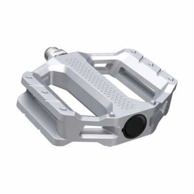 Shimano pedále MTB Flat PD-EF202 strieborné