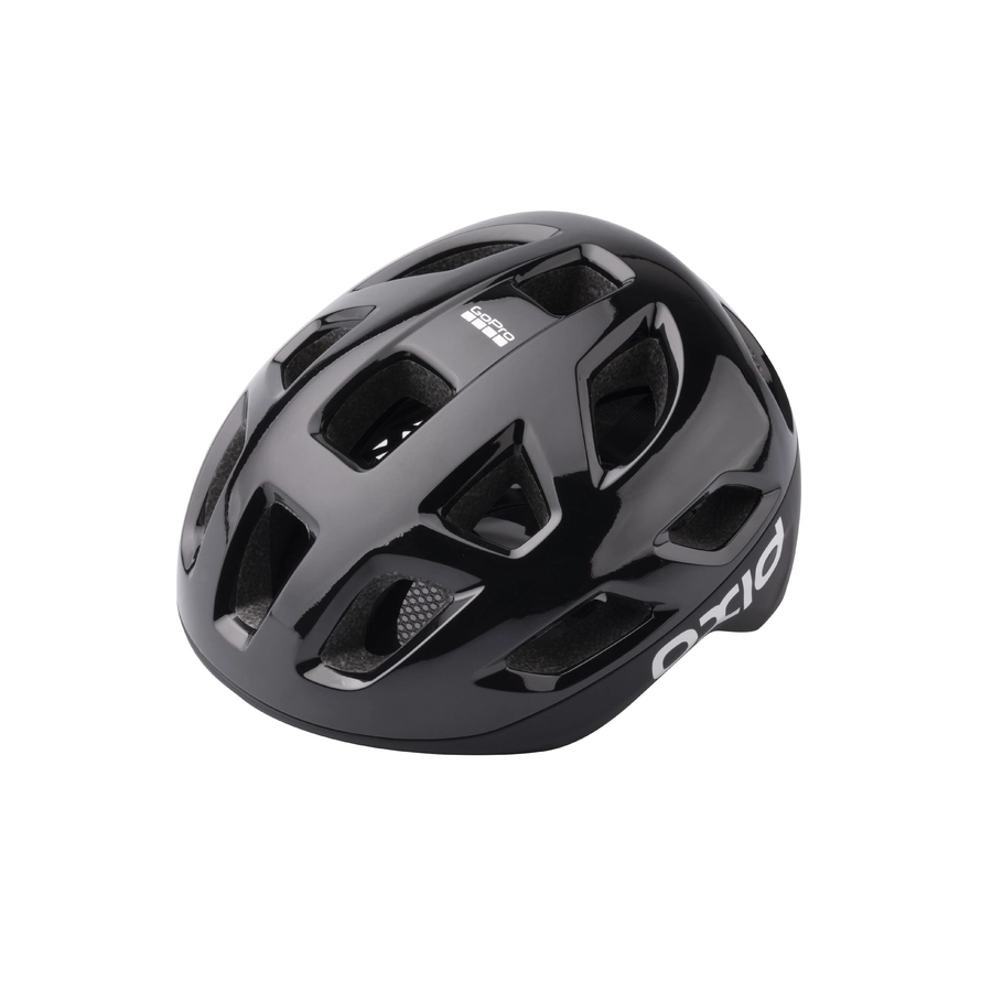 Prilba Extend OXID, black, M/L (58-61 cm) shine/matt, road