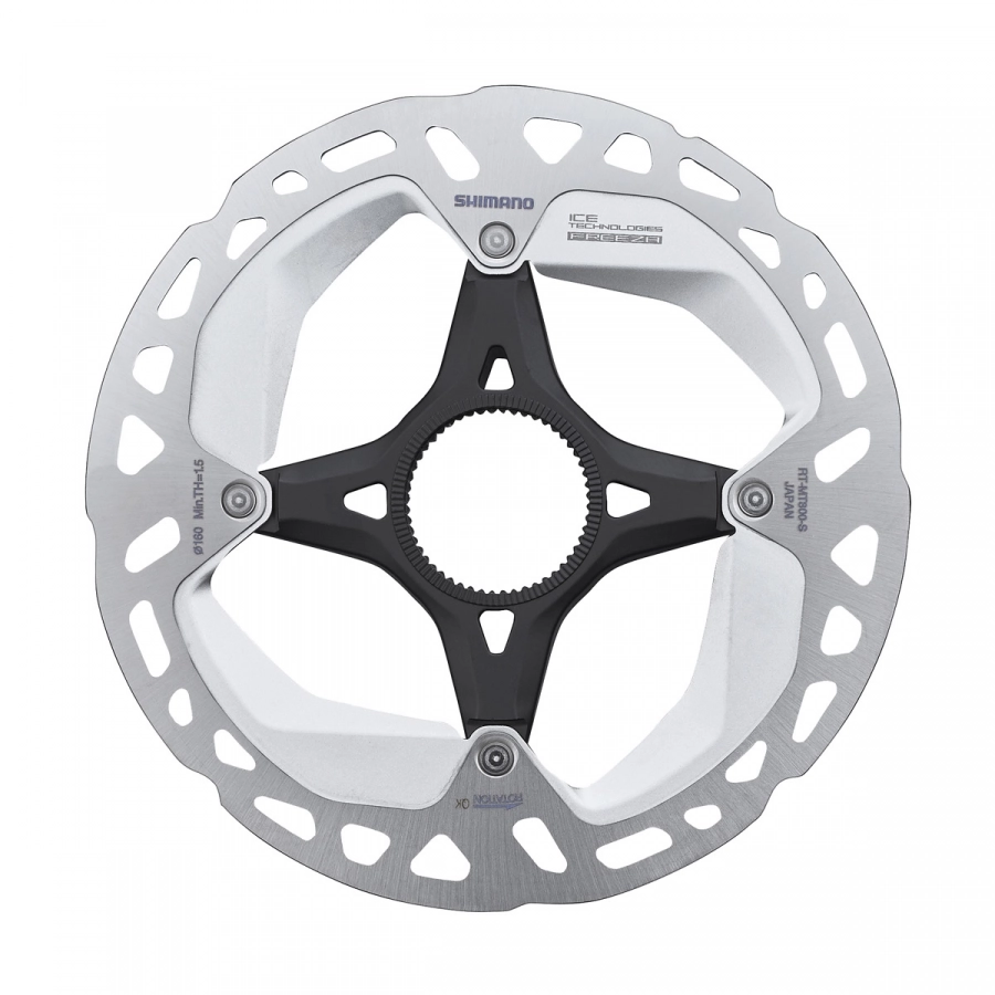Shimano kotúč brzdový RT-MT800 140mm Center Lock Ice Tech (vnútor. uťahov.)