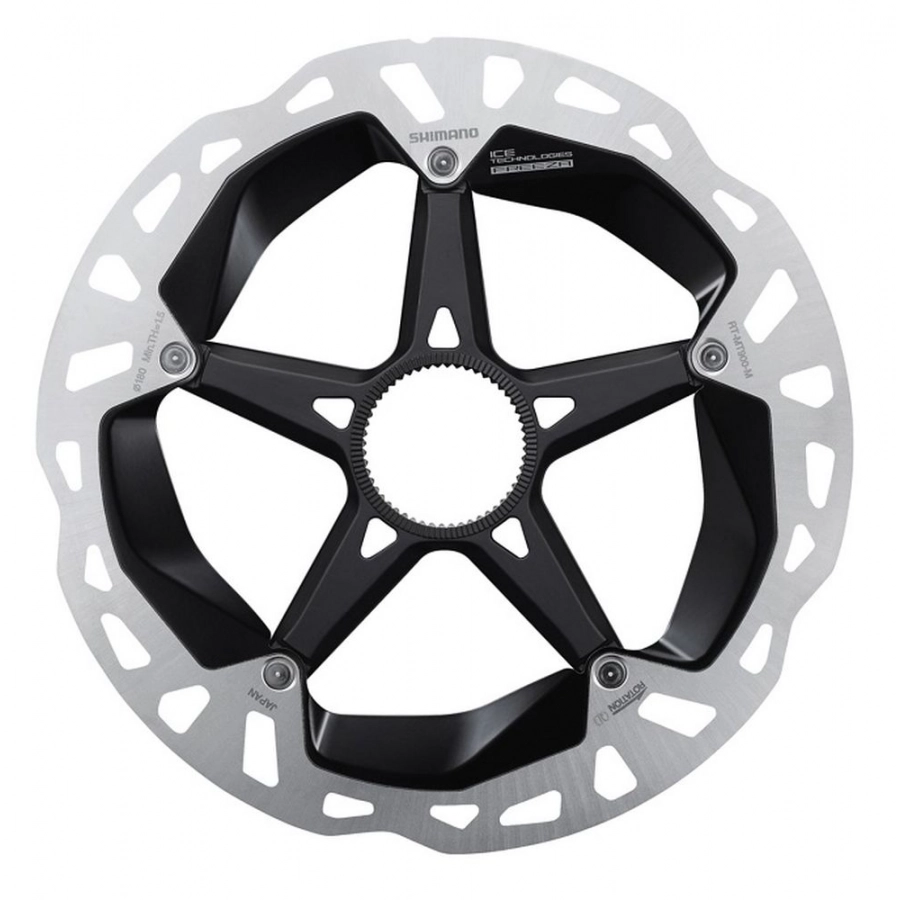 Shimano kotúč brzdový RT-MT900 180mm Center Lock Ice Tech (vonk. uťahov.)