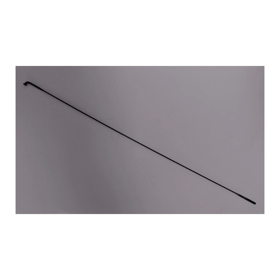 VISION drôt Alpina INOX Flat 2/1.5/2 288mm Black j-bend