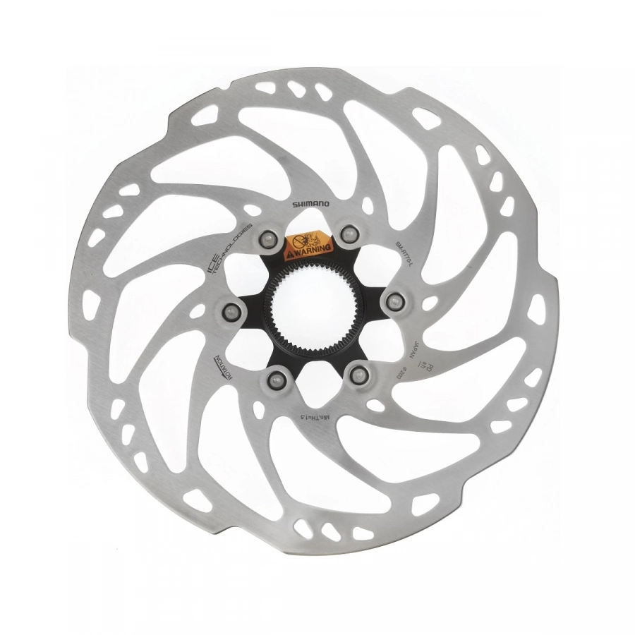 Shimano kotúč brzdový SM-RT70 203mm Center Lock Ice Tech (vonk. uťahov.)