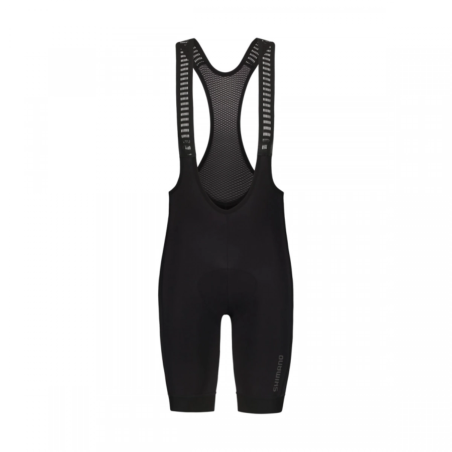 Shimano nohavice VERTEX THERMAL SHORTS zateplené s trakmi čierne /Vel:XL