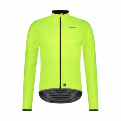 Shimano bunda WINDFLEX neon žltá /Vel:L