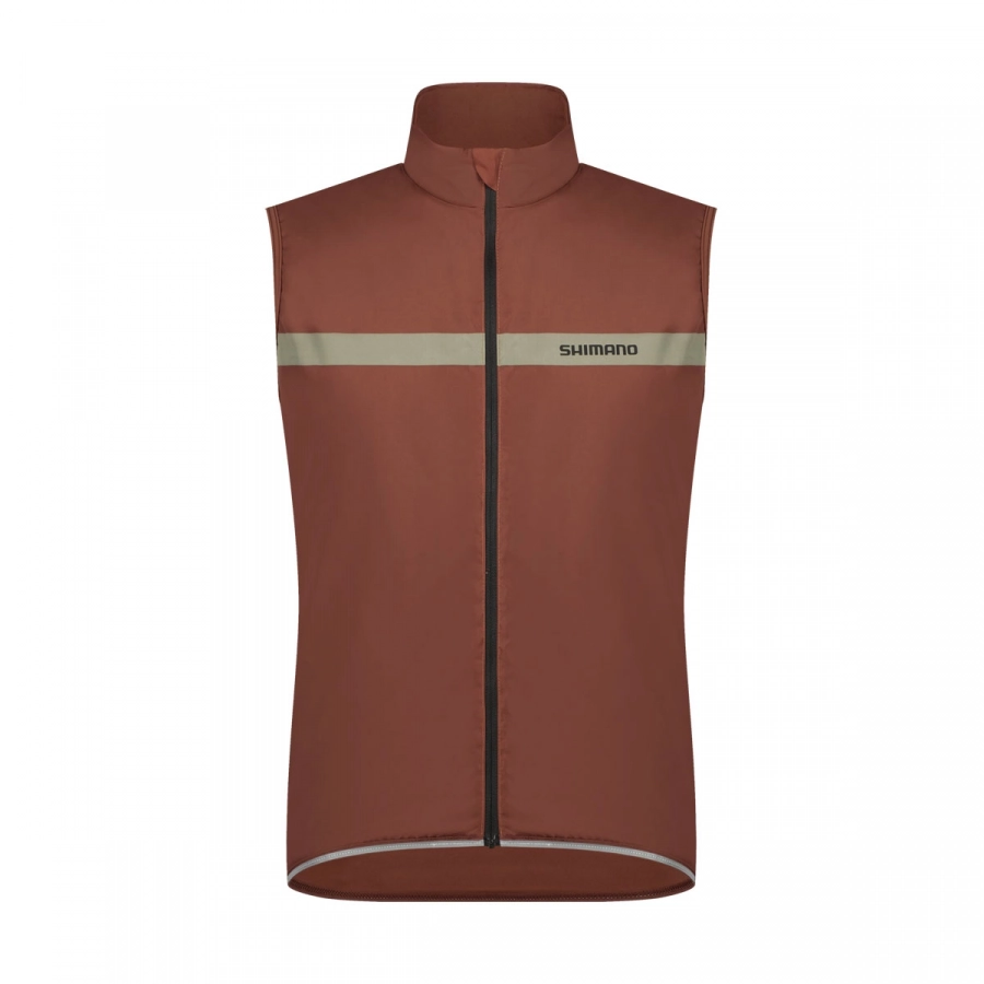Shimano vesta EVOLVE WIND INSULATED hnedá /Vel:L