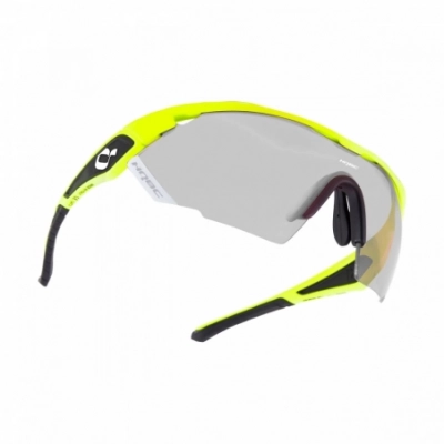 Hqbc okuliare QX3 Fluo žltá Photochromic