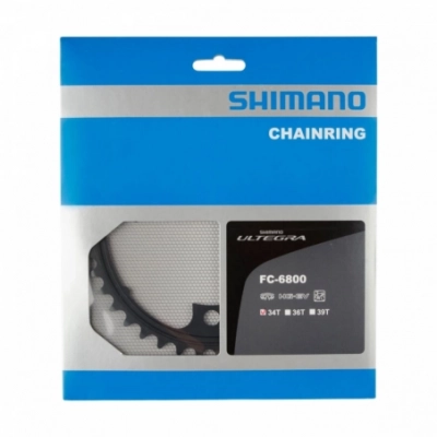 Shimano prevodník 34z. FC-6800 Ultegra čierny 110mm