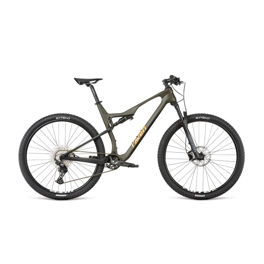 Bicykel Dema Raven Nitro army green M/17